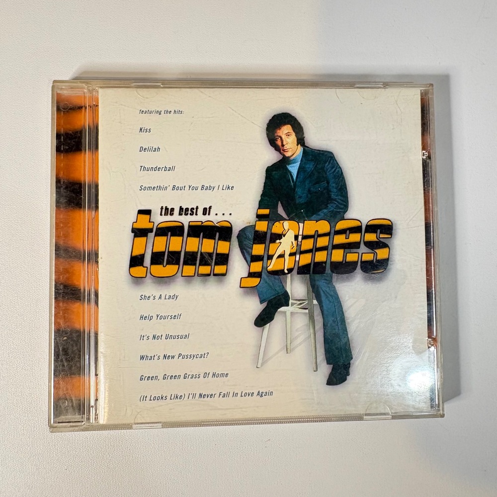 The Best of Tom Jones CD 1997 Deram Records 22 Hits Its Not Unusual Delilah Kiss